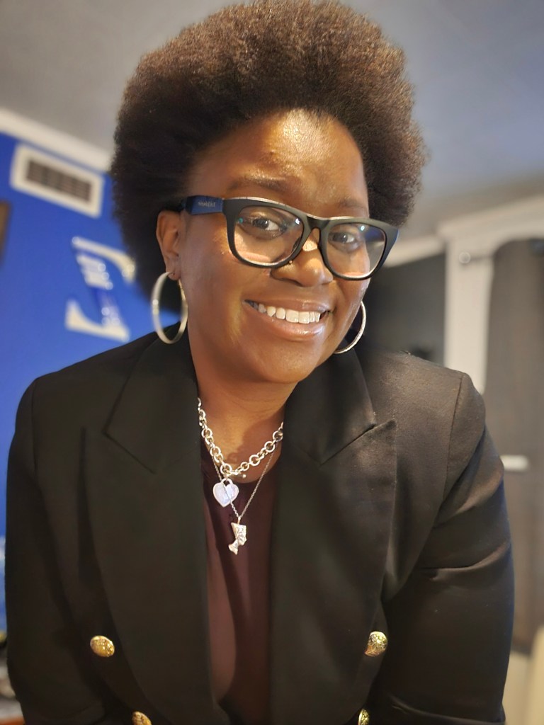 My first blow out afro when I passed 2 inches of hair. 